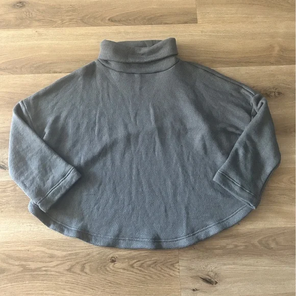 Free People Milley Reversible 2-Piece Set, Blue Knit Turtleneck & Skirt(XS) NWOT - Picture 6 of 13